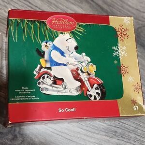 NIB Vintage Heirloom "So Cool" Ornament